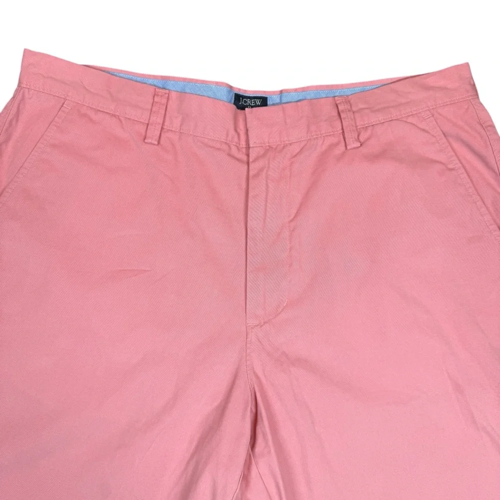 J Crew Rivington Pink Chino Shorts
